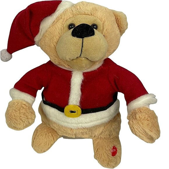 PAC Animated story telling Christmas Bear TWAS THE NIGHT BEFORE CHRISTMAS - Picture 2 of 7